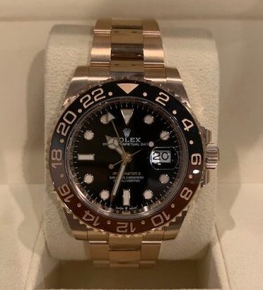 126715CHNR/ロレックス　ROLEX　GMTマスターII　腕時計